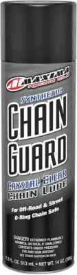 Maxima Crystal Clear Chain Guard 15oz 77920