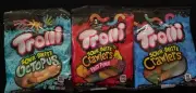 Lot 6 Bags Trolli Sour Brite Crawlers Octopus Fruit Punch Candy Free Shipping
