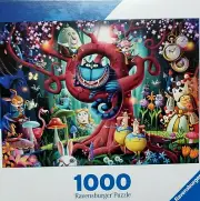 Ravensburger Most Everyone Is Mad Alice In Wonderland 1000 Pc Puzzle - NEW