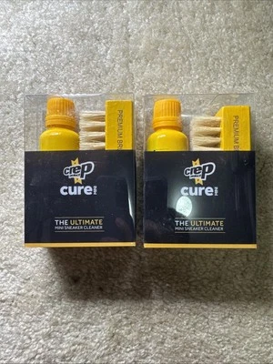 Crep Protect Cure Mini The Ultimate Sneaker Cleaner Travel Size Lot Of 2