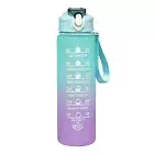 Removable Straw Drink Bottle Tea Infuser Water 32oz Bpa-free with Time Marker