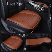 Universal Car Seat Cushion For Porsche All Models Cayman Macan Cayenne Panamera Boxster 718 911 Car Accessories Auto Styling 3 pieces orange