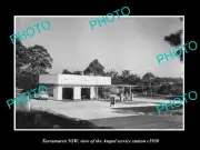 OLD 8x6 HISTORIC PHOTO OF TURRAMURRA NSW AMPOL OIL Co SERVICE STATION c1950