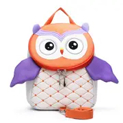 Toddler Backpack Kids Baby Bag Cartoon 3D Owl Pattern Kindergarten School Bag Boys Girls Infantil