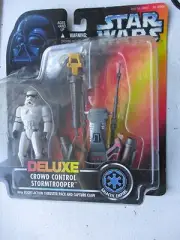 STAR WARS DELUXE CROWD CONTROL STORMTROOPER 1996