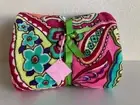 VERA BRADLEY THROW BLANKET "PINK SWIRL" (RETIRED)
