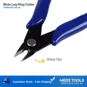 Birds, Leg Ring Cutter, Cutting Pliers, Nippers, Cable Cutter, Diagonal, Premium