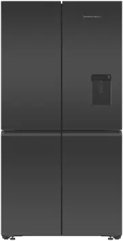 Fisher & Paykel 538L Quad Door Refrigerator - Colour::Black