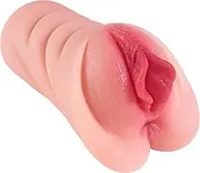 Male Sex Toys Masturbator for Men- 2 in 1 Male Masturbators with 3D Realistic Channel Pocket Pussy Adult Toys,Sex Toy for Men Trainer Stroker Masturbation Cup