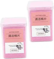 Healeved 400Pcs Professional Eyelash Wiping Safe and Friendly Cleaning Cloths for Lash Extension and Beauty Salons Compact for Convenient Travel Use