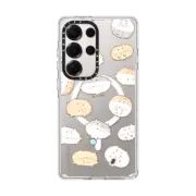 Galaxy S25 Ultra Clear Magnetic Case DAILY HAMSTER