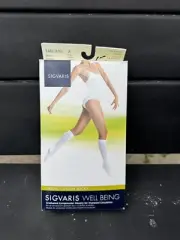 Sigvaris Well Being Casual Cotton Socks 15-20mmHg Sz. A Knee High CT New