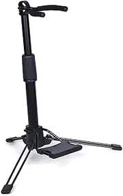 GEEK Professional EWI Stand | Aerophone&Electronic Wind Instrument holder Foldable&Stable Metal Adjustable Height Antiskid designed Tripod For AKAI Roland Yamaha series black