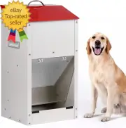 Galvanized Automatic Dog Feeder Large Breed Dog Food Dispenser for Large Dogs, 2