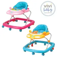 在飛比找蝦皮購物優惠-麗嬰兒童玩具館～台製viviBABY-小汽車造型嬰兒學步車.