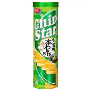 +東瀛go+YBC Chip Star 罐裝洋芋片 鹽味/雞汁/芥末/柚子胡椒風味洋芋片 105g (7.5折)