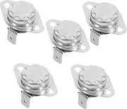 5pcs Automatic Reset Thermostat for Water Dispenser Maker Reliable Thermal Control Stable Temperature Action Use