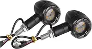 Motorcycle Indicators Flowing Turn Signal Lights LED Brake Light Tail Light Turn Signal Indicator Signal Lamps Motorcycle Accessories(2pcs)