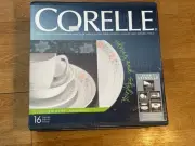 Corelle Apricot Grove 16 pc Dinnerware set New sealed