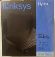 Linksys Hydra 6 Dual-Band Intelligent Mesh AX3000 Wi-Fi 6 Router