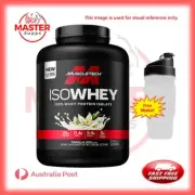 MuscleTech ISO Whey Protein | 100% Isolate | Muscle Recovery & Growth + Shaker