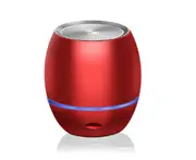 Portable Mini Support Memory Card Bluetooth Wireless Speaker Mini Smart Audio Subwoofer-Red