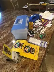Walt Disney World Casting Scout Cast Member tool kit lots of Casting scout piece