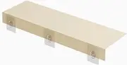 Window Sill Extender Plate, Acrylic Countertop Extension Board,Window Sill Storage Shelf,-Sided Adhesivee(50x20cm/19.7x7.9)