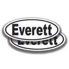 EVERETT NAME DECALs 2 Stickers Bogo Car Truck Bumper Window