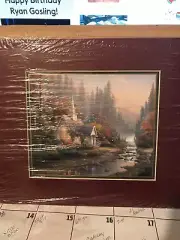 The Forest Chapel by Thomas Kinkade Lithogragh Avon COA