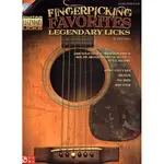 【反拍樂器】FINGERPICKING FAVORITES LEGENDARY LICKS 吉他教本