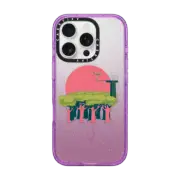 iPhone 16 Pro Impact Case MagSafe Compatible Forest bathing