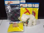 Muffy Vanderbear Collection Lulu’s Dog-W/ Bed, Bowl, Leash, Brush New In Package