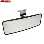 Ski Mirror Large Convex Lens with Universal Dash & Windscreen Mounting