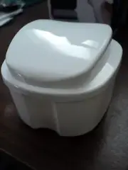 Denture Brush Retainer Case, Denture Case,Denture Cups Bath,Dentures Container