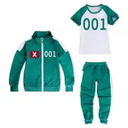 Squid Game 2 Player Cosplay Costume Tracksuit Complete Clothing Set