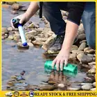 650ML Leak-Proof Sports Water Bottle Drinking Water Filter Bottle (Green) .