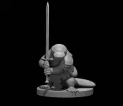 Platypus Barbarian - DND - Pathfinder - Dungeons & Dragons - RPG - Tabletop - mz