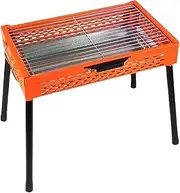 Charcoal Grill Portable Barbecue Grills Foldable Metal BBQ Grills For Picnic Outdoor Cooking Barbecue Grill