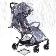 Universal Rain Cover for Pushchair, Universal Baby Stroller Rain Cover, Pram Rain Cover,Universal Rain Cover for Stroller Buggy, Travel Weather Shield for Windproof, Protect from Sun Dust