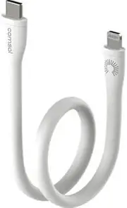 Comsol Super Soft Silicone USB-C to Lightning Cable 25cm [MFi Certified] Compatible with iPhone 14/13/12/11/X/8/7/ 6/5 iPad Pro/iPad/iPad Air
