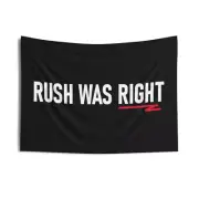 Rush Was Right Tapestry - Patriots Own the Libs - Limbaugh Wall Hanging