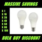 LED Globe Bulb A60 E27 B22 Edison Bayonet Screw Warm Warm Natural Daylight