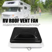 RV Roof Vent Fan 14in Reversible Kit With 12V Motor 6in Blades