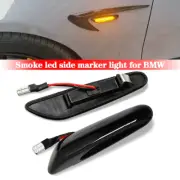 2x For BMW E46 E90 E60 E82 E88 Dynamic LED Side Marker Blinker Turn Signal Light
