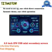 3.5 inch IPS Screen Computer Monitor Type C Secondary Screen Mini Free of AIDA64