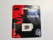 Kingston 128GB Canvas Select Plus MicroSD Memory Card for Phones, Cameras, Dash