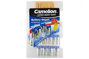 29pc Camelion Super Heavy Duty AA AAA C D Batteries Battery Adapter Tester Depot