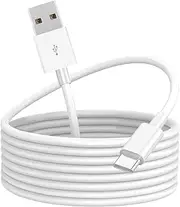 6.6Ft USB A to USB C Cable for iPad Pro 13 12.9 11 inch 2024 2023 2022 2021 2020 2019 M4 M2 M1, iPad Air 5 4, Mini 6 Charger, iPhone 16 15 Pro Max Plus USB Type C Car Carplay Cable Charging Cord