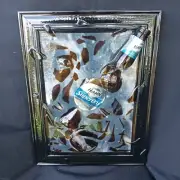 Hahn Super Dry Broken bottle Resin Art